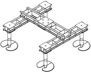 Монтаж винтовых свай Монтаж винтовых свай фото 4