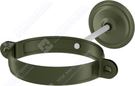 Держатель трубы Аквасистем 90 комплект для крепления трубы P362 темно-зеленый