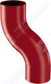 S-обвод Аквасистем 90 RR29 красный