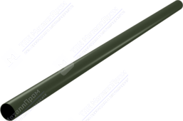 Труба водосточная Аквасистем 90 1м RR11 темно-зеленый