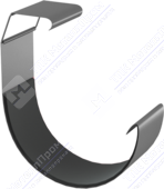 Соединитель желоба Аквасистем 125 RR23 серый