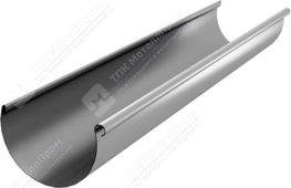 Желоб водосточный Аквасистем 150 3м RR21 светло-серый