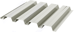 Профнастил полимер Н60 0,7 845/902 ПЭ RAL9002 серо-белый