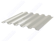Профнастил полимер С44 0,45 ТУ 1000/1047 ПЭ RAL9002 серо-белый