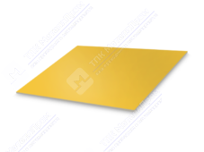 Лист с полимерным покрытием 0,7 ПЭ в пленке RAL1018 цинково-желтый