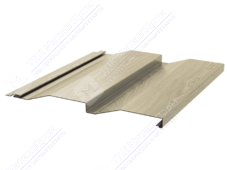 Сайдинг кораб доска 228/255 0,45 ДПП OM002B светлое дерево