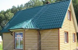 Металлочерепица Монтеррей п/э RAL 5021 (голубая вода) 0,4 мм