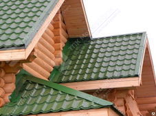 Металлочерепица Монтеррей п/э RAL 6002 (зеленая листва) 0,4 мм