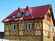 Профнастил С-21 п/э RAL 3005 (красное вино) 0,4 мм