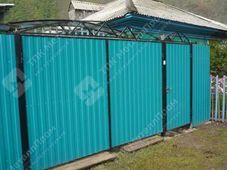 Профнастил С-8 п/э RAL 5021 (голубая вода) 0,45 мм