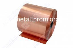 Медная лента М1 1,35х35 мяг