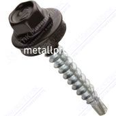 Саморез кровельный темно-коричневый RAL 8017 4,8x29 (упаковка) 4000 шт