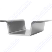 Профиль корытный 56х30х27х2 мм