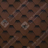 Гибкая черепица Shinglas Самба Однослойная (Янтарь)