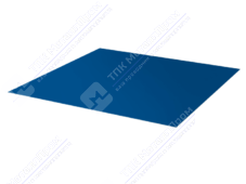 Лист с полимерным покрытием 0,4 ПЭ RAL5005 сигнально-синий