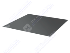 Лист с полимерным покрытием 0,45 мм ПЭ RAL7005 темно-серый