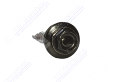 Саморез 4,8 35 KPcZP с прокладкой RAL9005 черный антрацит