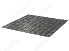 Профнастил полимер С10 0,45 1130/1155 ДПП S001 Дикий камень