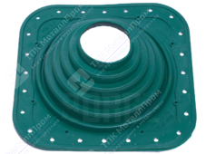 Проходка кровельная BORGE №4 75-160 прямая зеленый