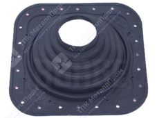 Проходка кровельная BORGE №4 75-160 прямая черный