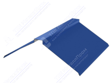 Планка конька плоского 150 150 0,4 2м стандарт ПЭ RAL5005 сигнально-синий К-512