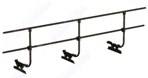 Ограждение кровельное BORGE 90см 3м RR32 темно-коричневый