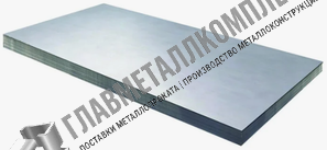 Лист холоднокатаный 1мм x1,25x2,5м 08пс/сп 16523